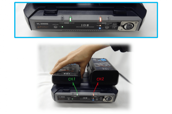 IDX新品VL-2000S,电池也需要做保养